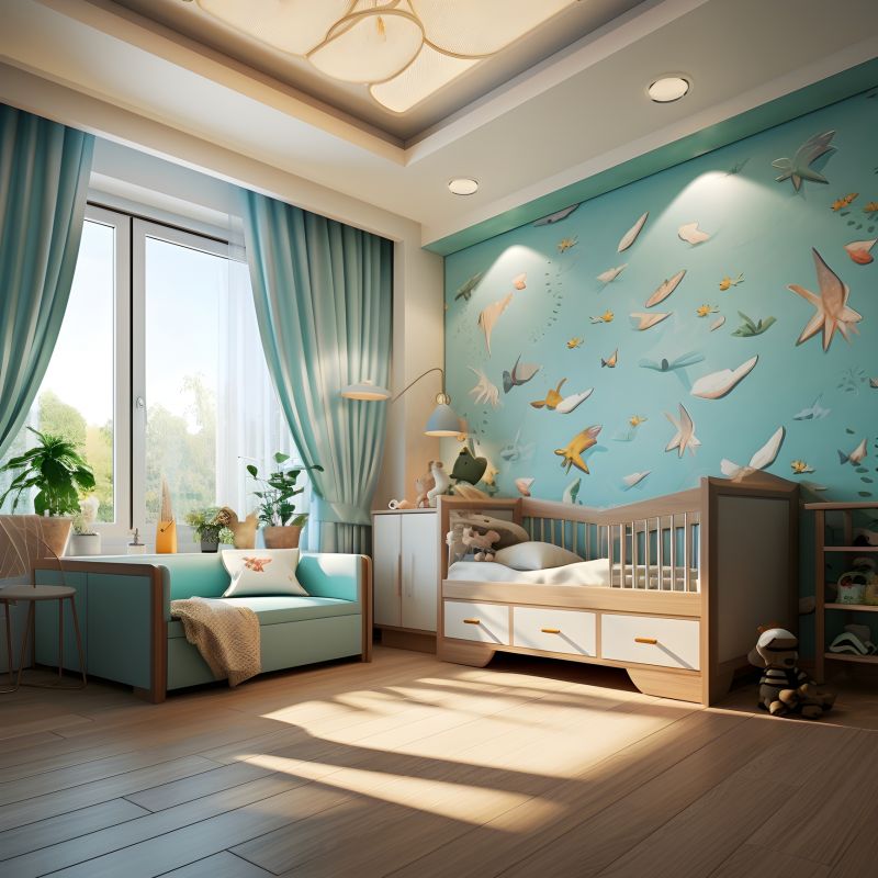 Nursery Wallpaper Installation in Kansas City, MO